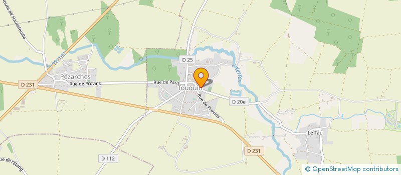 localisation de l'entreprise MADAME NATHALIE CHARTIER  TOUQUIN