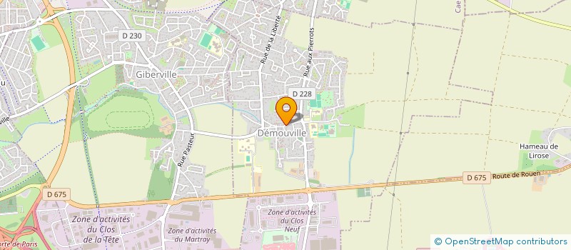 localisation de l'entreprise MADAME NATHALIE CHASSIN  DEMOUVILLE