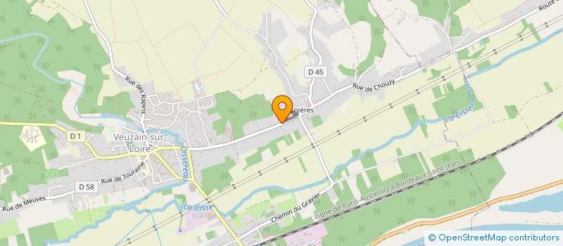 localisation de l'entreprise MADAME NATHALIE CHATAIGNIER  VEUZAIN-SUR-LOIRE