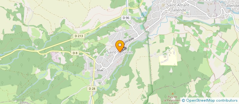 localisation de l'entreprise MADAME NATHALIE CHATELAIN à SAINT-SATURNIN