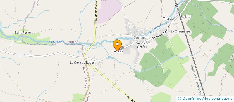 localisation de l'entreprise MADAME NATHALIE CHATELET  CORIGNAC