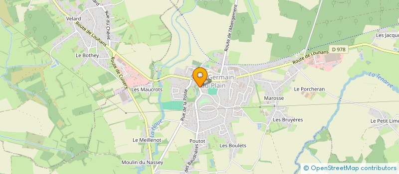 localisation de l'entreprise MADAME NATHALIE CHATELET  CHALON-SUR-SAONE