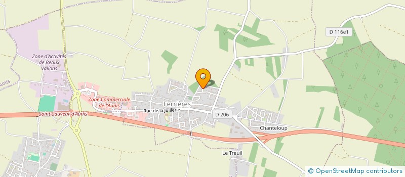 localisation de l'entreprise MADAME NATHALIE CHATENAY  FERRIERES