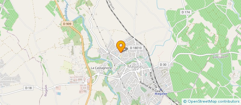 localisation de l'entreprise MADAME NATHALIE CHAUVEAU  LAURENS