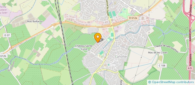 localisation de l'entreprise MADAME NATHALIE CHAUVEL à CANOHES