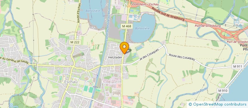 localisation de l'entreprise MADAME NATHALIE CHAUVIERE  ESCHAU