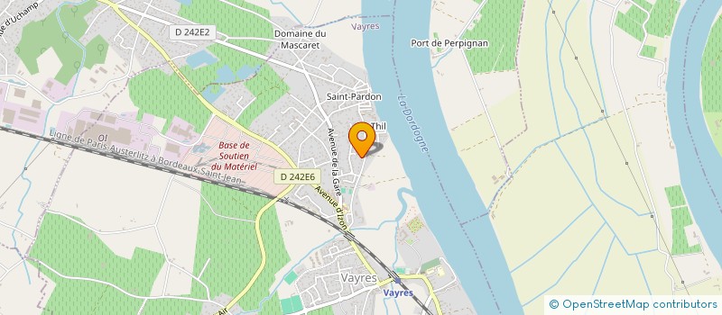 localisation de l'entreprise MADAME NATHALIE CHAVEROUX à VAYRES