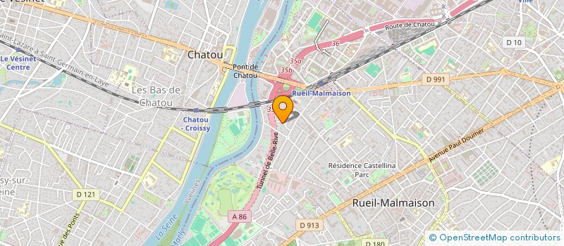 localisation de l'entreprise MADAME NATHALIE CHAZAUBENAY à RUEIL-MALMAISON