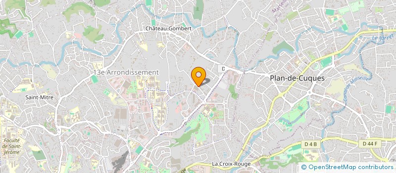 localisation de l'entreprise MADAME NATHALIE CHEVALIER à MARSEILLE