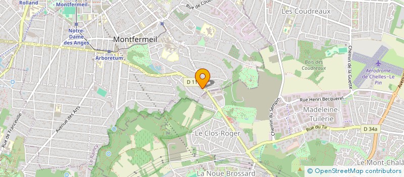 localisation de l'entreprise MADAME NATHALIE CHEVALLIER à MONTFERMEIL