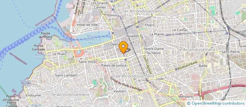 localisation de l'entreprise MADAME NATHALIE CHEVROT  MARSEILLE