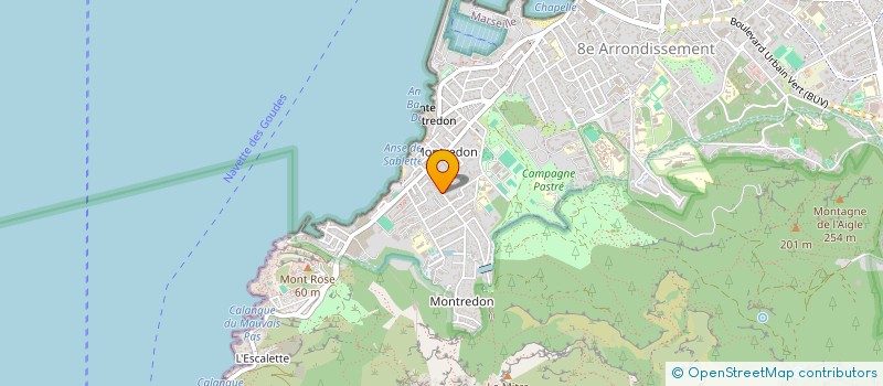 localisation de l'entreprise MADAME NATHALIE CHIPPAUX à MARSEILLE