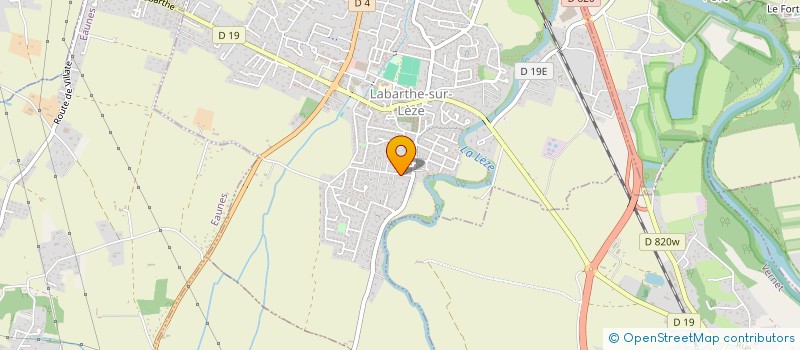 localisation de l'entreprise MADAME NATHALIE CHITRIT  LABARTHE-SUR-LEZE