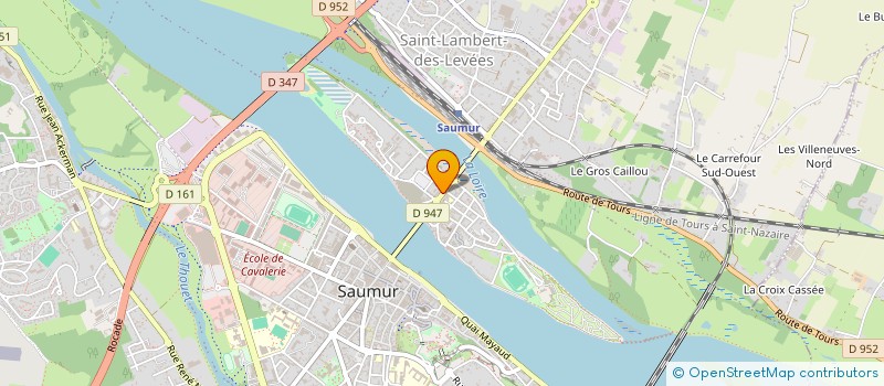 localisation de l'entreprise MADAME NATHALIE CHOUPPE  SAUMUR