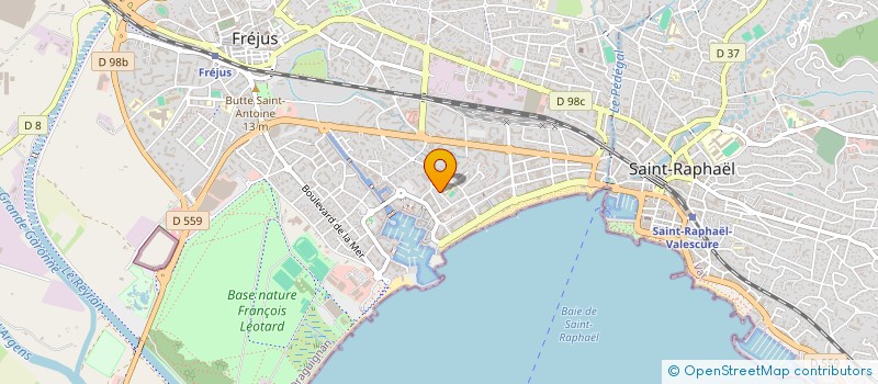 localisation de l'entreprise MADAME NATHALIE CHRISTOLLET à FREJUS