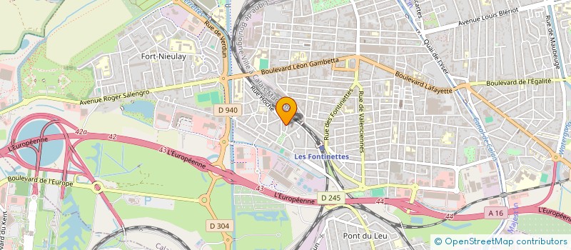 localisation de l'entreprise MADAME NATHALIE CIESIELSKI à CALAIS