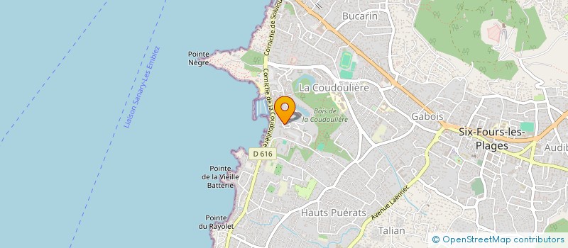 localisation de l'entreprise MADAME NATHALIE CINQUEUX à SIX-FOURS-LES-PLAGES