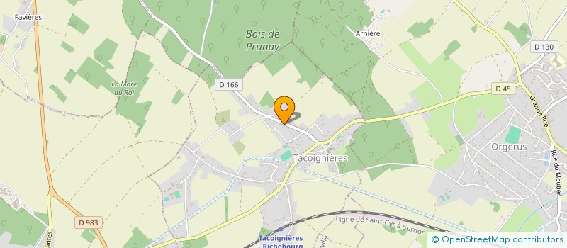 localisation de l'entreprise MADAME NATHALIE CIOLFI  TACOIGNIERES