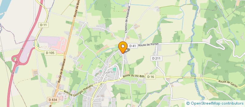 localisation de l'entreprise MADAME NATHALIE CIOLINO  GARLIN