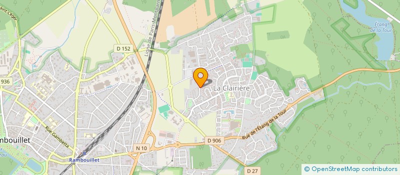 localisation de l'entreprise MADAME NATHALIE CIOR à RAMBOUILLET