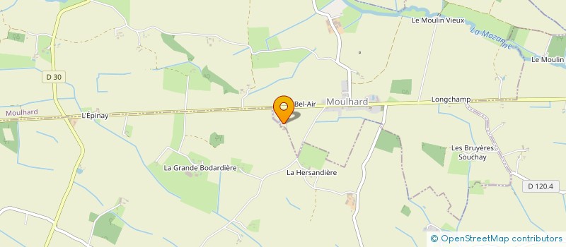 localisation de l'entreprise MADAME NATHALIE CIROT à MOULHARD