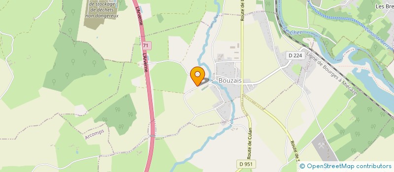 localisation de l'entreprise MADAME NATHALIE CITERNE  BOUZAIS