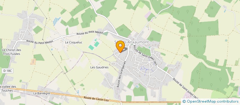 localisation de l'entreprise MADAME NATHALIE CLAIZON  SEVRES-ANXAUMONT