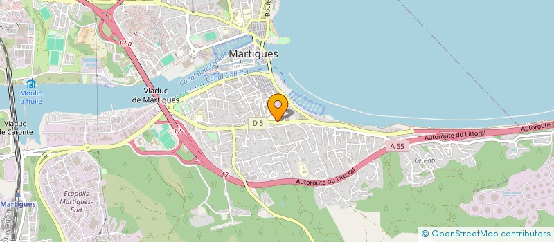 localisation de l'entreprise MADAME NATHALIE CLARA à MARTIGUES