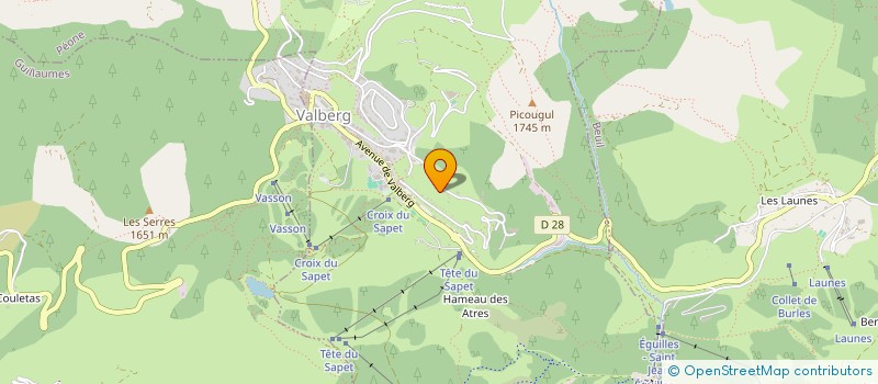 localisation de l'entreprise MADAME NATHALIE CLARY  PEONE