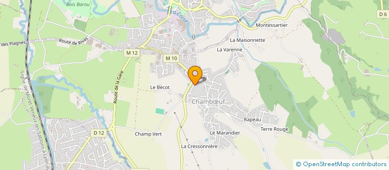 localisation de l'entreprise MADAME NATHALIE CLASTRE  CHAMBUF