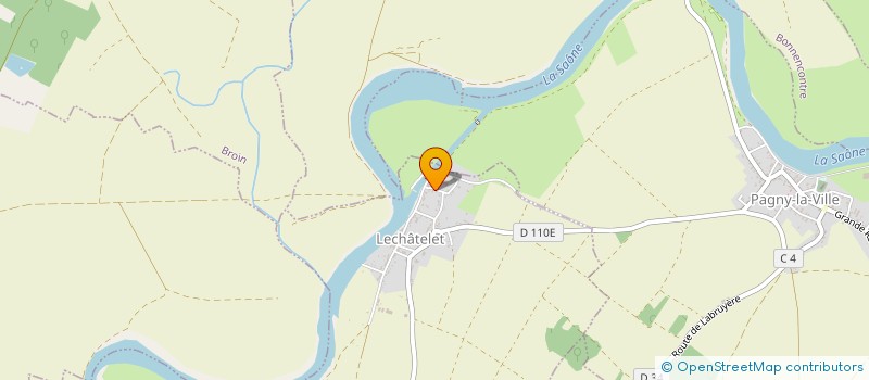 localisation de l'entreprise MADAME NATHALIE CLAUDE  LECHATELET