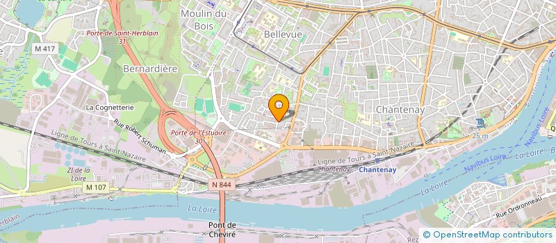 localisation de l'entreprise MADAME NATHALIE CLAUSIER à NANTES
