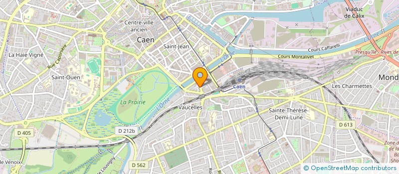 localisation de l'entreprise MADAME NATHALIE CLEMENT à CAEN