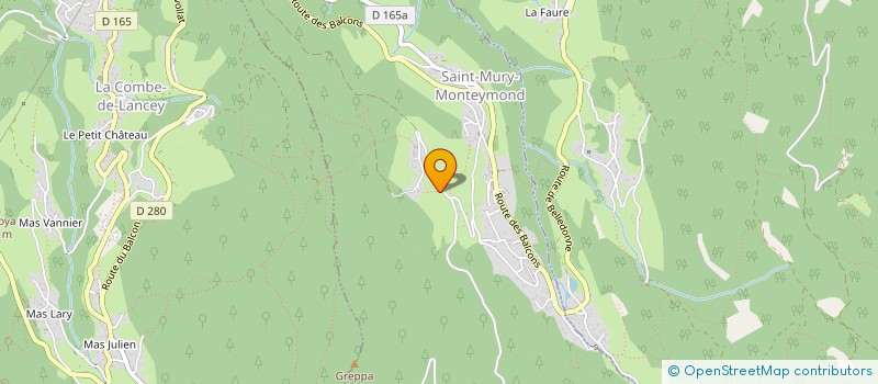 localisation de l'entreprise MADAME NATHALIE CLERC  SAINT-MURY-MONTEYMOND