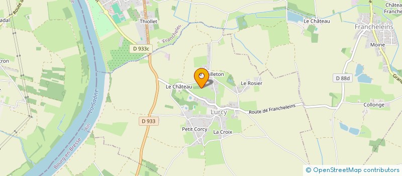 localisation de l'entreprise MADAME NATHALIE CLERC  LURCY