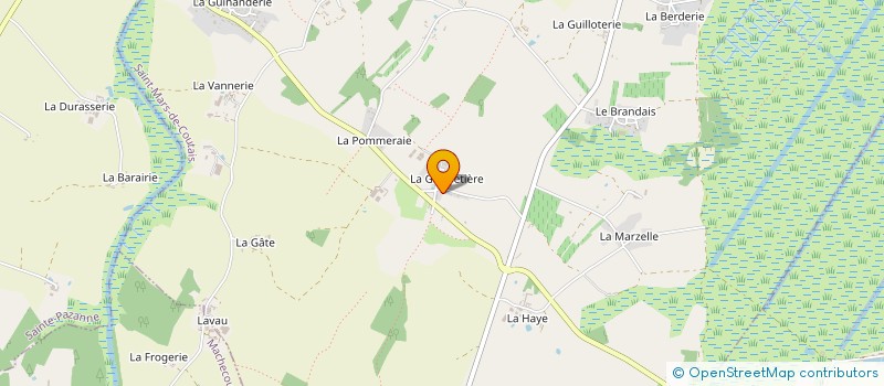 localisation de l'entreprise MADAME NATHALIE CLOAREC  GENESTON