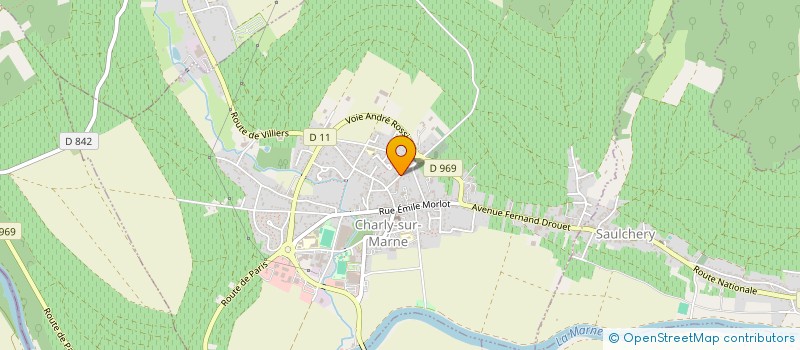 localisation de l'entreprise MADAME NATHALIE CLOSSON à CHARLY-SUR-MARNE