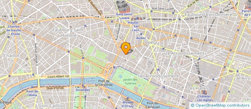 localisation de l'entreprise MADAME NATHALIE CLUZEL à PARIS