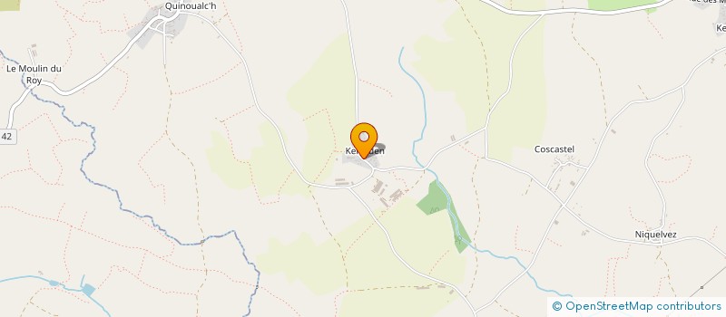 localisation de l'entreprise MADAME NATHALIE COANT  BERRIEN