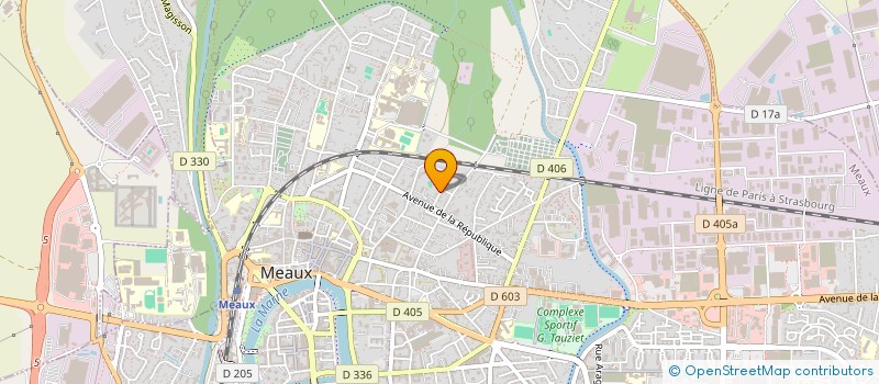 localisation de l'entreprise MADAME NATHALIE COCHETEUX à NANTEUIL-LES-MEAUX