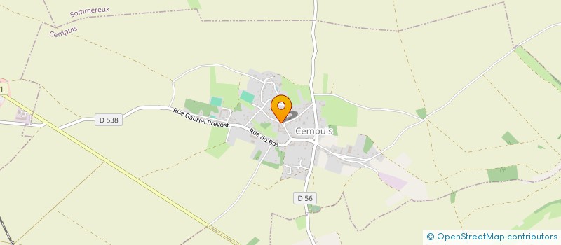 localisation de l'entreprise MADAME NATHALIE COCU  CEMPUIS