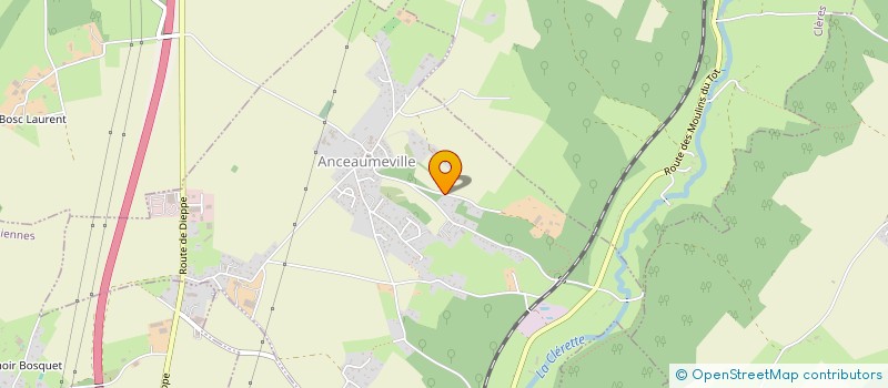 localisation de l'entreprise MADAME NATHALIE CODEVELLE  ANCEAUMEVILLE