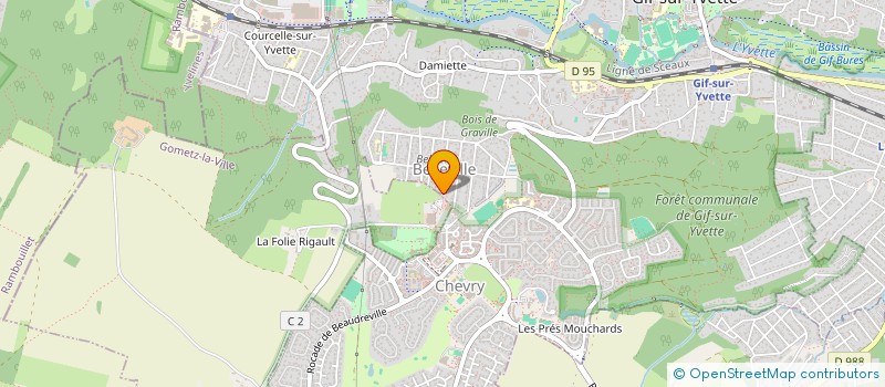 localisation de l'entreprise MADAME NATHALIE COHEN  GIF-SUR-YVETTE