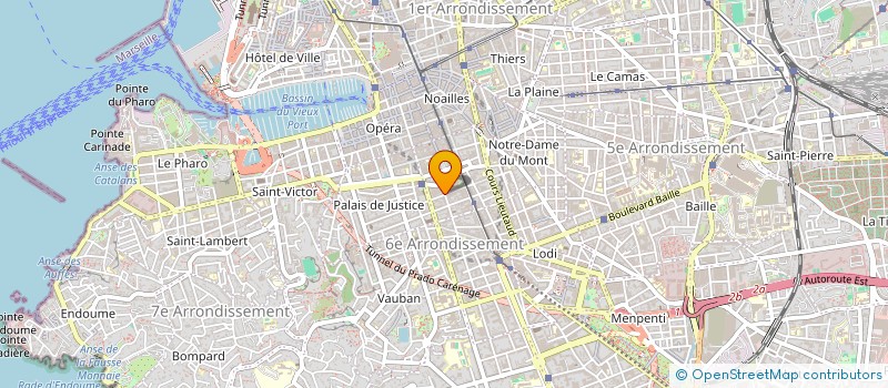 localisation de l'entreprise MADAME NATHALIE COINTIN  MARSEILLE