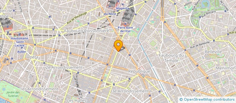 localisation de l'entreprise MADAME NATHALIE COLART à PARIS