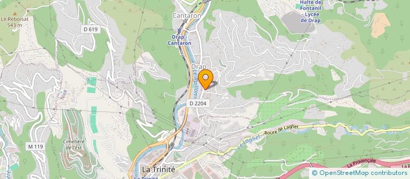 localisation de l'entreprise MADAME NATHALIE COLLET  DRAP