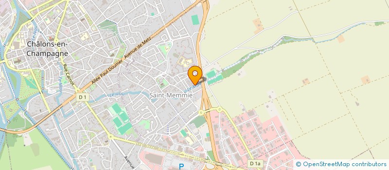 localisation de l'entreprise MADAME NATHALIE COLLOT  SAINT-MEMMIE