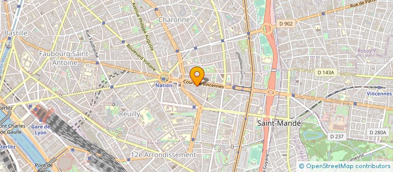 localisation de l'entreprise MADAME NATHALIE COMPAGNON à PARIS
