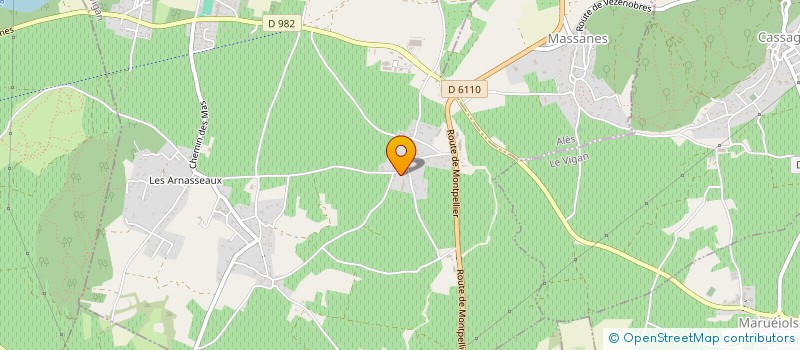 localisation de l'entreprise MADAME NATHALIE COMPAN  CARDET