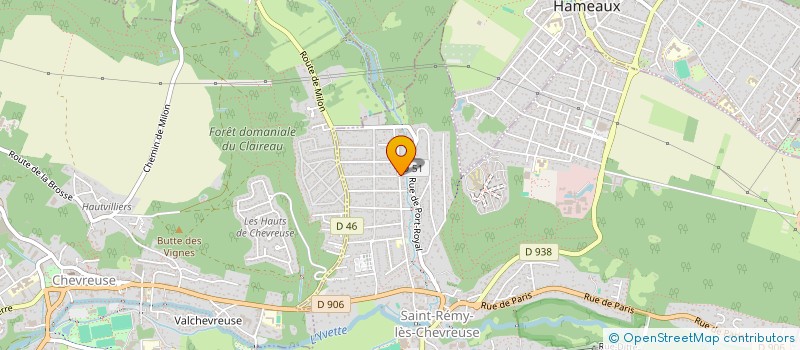 localisation de l'entreprise MADAME NATHALIE COMTE  SAINT-REMY-LES-CHEVREUSE